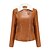 cheap Jackets-Women&#039;s Winter Jacket Faux Leather Jacket Warm Breathable Outdoor Daily Wear Vacation Going out Pocket Zipper Turndown Chic &amp; Modern Lady Modern Comfortable Solid Color Regular Fit Outerwear Long