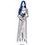 preiswerte Anime Cosplay-Gespenstische Braut Kleid Cosplay Kostüm Erwachsene Damen Grusel Gruseliges Kostüm Kleid Festival Maskerade Karneval Einfache Halloween-Kostüme
