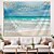 cheap Home Textiles-Wall Tapestry Art Decor Blanket Curtain Picnic Tablecloth Hanging Home Bedroom Living Room Dorm Decoration Landscape Beach Sea Ocean Wave Sunrise Sundset
