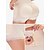 billige Women&#039;s Sleep &amp; Lounge-Korsett Dame Lårslankere Shapewears Kontor Løp Treningssenter Yoga- og dansesko Svart Kakifarget Sport Sexy Pustende Hekte Blonde Midjekontroll Dytt opp Helfarge Alle årstider