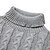 baratos Sweaters &amp; Cardigans-Pulôver feminino suéter jumper cowneck cabo grosso malha outono inverno túnica feriado diário casual manga comprida cor sólida cinza s m l