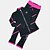 cheap Ice Skating-Figure Skating Jacket with Pants Women&#039;s Girls&#039; Ice Skating Pants / Trousers Top Purple Pink Green Glitter Fleece Spandex High Elasticity Training Competition Skating Wear Thermal Warm Handmade