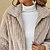 cheap Jackets-Women&#039;s Sherpa jacket Fleece Jacket Teddy Coat Home Daily Wear Vacation Going out Windproof Warm Zipper Zipper Contemporary Casual Daily Modern Plush Turndown Regular Fit Solid Color Outerwear Winter