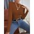 economico Bodysuit-Per donna Blusa Camicia Verde Nero Blu Liscio Informale Manica lunga Rotonda Essenziale Standard S