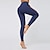 economico Yoga Leggings-Per donna Pantaloni da yoga Fasciante in vita Sollevamento dei glutei Yoga Fitness Allenamento in palestra Vita alta Ghette Pantaloni Nero Rosa Blu marino scuro Elastene Gli sport Abbigliamento
