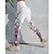 cheap Women&#039;s Jewelry-Women&#039;s Yoga Pants Tummy Control Butt Lift Yoga Fitness Gym Workout High Waist Floral Tights Leggings Bottoms Black / Red White+Yellow White Winter Spandex Sports Activewear Stretchy / Athletic