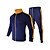 cheap Running &amp; Jogging Clothing-Men&#039;s Tracksuit Sweatsuit 2 Piece Full Zip Street Casual 2pcs Long Sleeve Gym Workout Running Jogging Thermal Warm Breathable Soft Sportswear Normal Color Block Navy blue long sleeve Navy+white Red