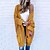 cheap Cardigans-Women&#039;s Cardigan Sweater Open Front Cable Knit Polyester Pocket Knitted Fall Winter Long Outdoor Daily Holiday Stylish Casual Soft Long Sleeve Pure Color Black Yellow Green S M L