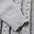 billige Sweaters &amp; Cardigans-damegenser genser genser cowneck kabel tykk strikk høst vinter tunika daglig ferie uformelt langermet ensfarget grå s m l