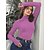 cheap Super Sale-Women&#039;s T shirt Tee Undershirt Bottoming Shirt Chocolate color Black Blue Plain Daily Weekend Long Sleeve High Neck Basic Regular S