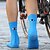 abordables Vêtements de cyclisme-Mi-chaussettes Chaussettes de vélo Chaussettes de sport Vélo de Route Vélo tout terrain / VTT Vélo / Cyclisme Violet Bleu Ciel Orange M (35-39) L (40-45)