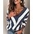 cheap Hoodies &amp; Sweatshirts-Women&#039;s Sweatshirt Pullover Graphic Basic Blue Purple khaki Street Casual V Neck Long Sleeve Top Micro-elastic Fall &amp; Winter