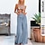 baratos Pants-estilo explosivo roupas femininas casuais de verão moda corda amarrada com calças largas largas drapeadas grandes calças largas femininas