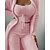 cheap Women&#039;s Sleep &amp; Lounge-Women&#039;s Plush Fleece 3-Piece Pajama Set with Pockets
