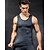 cheap Running &amp; Jogging Clothing-YUERLIAN Men&#039;s Workout Tank Compression Tank Top Athletic Base Layer Fitness Running Jogging Breathable Quick Dry Soft Sportswear Solid Colored White Black Grey Activewear Stretchy