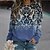 preiswerte Kapuzenpullis &amp; Sweatshirts-Damen Sweatshirt Pullover Zur Seite fahren Basic Rosa Blau Grün Graphic Strasse Langarm Rundhalsausschnitt Baumwolle
