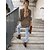 economico Tops &amp; Blouses-Per donna Camicia Blusa Marrone scuro Nero Bianco Pulsante Tasche Liscio Informale Manica lunga Colletto Essenziale Standard S