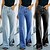 economico Pants-Per donna Pantaloni Jeans Spacco Gamba dritta Classico Moderno Liscio Jeans Primavera &amp; Autunno Standard Nero Blu scuro Azzurro