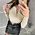 economico Bodysuit-Per donna Blusa Camicia Nero Blu Rosa Chiusura lampo quarto Liscio Informale Manica lunga Rotonda Essenziale Standard S