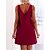 cheap Casual Dresses-Modern Pure Color Sleeveless Shift Mini Dress