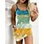 cheap Mini Dresses-Women&#039;s Casual Dress Bodycon Sheath Dress Mini Dress Black Yellow Blue Painting Sleeveless Summer Spring Pocket Fashion Spaghetti Strap 2023 S M L XL XXL
