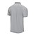 baratos Roupa de Homem-Homens Camisa de golfe Camiseta Côr Sólida Aberto para a Lateral Casual Diário Manga Curta Botão para baixo Blusas Negócio Simples Moda Branco Preto Cinzento
