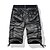 billige Shorts-Herre Cargoshorts Camo Shorts Shorts Shorts til turbruk Rett ben 6 lommer Kamuflasje Farge Komfort Anvendelig Arbeid Daglig Gatemote Fritid Svart Militærgrønn Mikroelastisk
