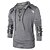cheap Hoodies-Men&#039;s Hoodie Tactical ArmyGreen Black Light Grey Gray Hooded Color Block Lace up Cotton Cool Casual Winter Clothing Apparel Hoodies Sweatshirts  Long Sleeve