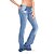 abordables Pants-mujer jeans acampanados tiro bajo corte bota largo completo bolsillo denim elástico cintura alta casual diario casual diario azul marino azul claro s m