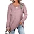 cheap Tops &amp; Blouses-Women&#039;s Shirt Blouse claret ArmyGreen Black Plain Casual Long Sleeve Square Neck Basic Regular S