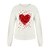 billige Hættetrøjer &amp; sweatshirts-Dame Sweatshirt bluse Basale Sort Hvid Grafisk Gade Langærmet Rund hals