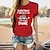 abordables T-shirts-Mujer Camiseta Camiseta burdeos 100% Algodón Graphic Gato Letra Estampado Diario Festivos Fin de semana Básico Manga Corta Escote Redondo Rosa