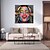 cheap Wall Art-Oil Painting Handmade Hand Painted Wall Art Portrait Woman Home Decoration Décor Rolled Canvas No Frame Unstretched