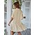 cheap Casual Dresses-Women&#039;s Floral Ruffle Swing Mini Dress