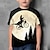 cheap Boys&#039; Tees &amp; Blouses-Boys&#039; Dinosaur 3D Graphic T Shirt Black