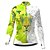 cheap Cycling Clothing-21Grams Women&#039;s Long Sleeve Cycling Jacket Cycling Jersey Bike Jacket Top with 3 Rear Pockets Thermal Warm Warm Breathable Quick Dry Mountain Bike MTB Road Bike Cycling White Polyester Animal Sports