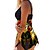 cheap Tankinis-Women&#039;s Swimwear Plus Size Tankini 2 Piece Swimsuit Graphic Mixed Color Red Blue Tank Top Bathing Suits Summer Sports
