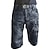 preiswerte Jagdbekleidung-Knielange Cargo-Shorts für Herren Wander-Shorts Multi-Pockets schnell trocknend atmungsaktive taktische Shorts Sommer-Shorts Unterteile für Camping/Wandern Jagd Angeln Schwarz Camo/Camouflage