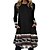 cheap Super Sale-Women&#039;s Casual Long Sleeve Mini T Shirt Dress