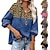 cheap Tops &amp; Blouses-Women&#039;s Hoodie Patchwork Animals Classic Modern Leopard Print Hooded Winter Thick Black Pink Blue Green Khaki