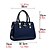 cheap Bags-Women&#039;s Bags Patent Leather Satchel Top Handle Bag Solid Colored Crocodile Event / Party Formal Office &amp; Career Handbags Wine Black Blue