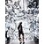 abordables Vestidos casuales-Mujer Tapadera vestido de playa ropa de playa Botón Bolsillo Mini vestido Plano Básico Clásico Manga 3/4 Escote Chino Exterior Diario Holgado Negro Blanco 2023 Verano Primavera Una Talla