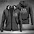 abordables Hoodies-Sudadera con capucha de cremallera completa para hombres - "Eso es lo que hago arreglo cosas y sé cosas" gráfica de manga larga