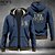 abordables Hoodies-Sudadera con capucha de cremallera completa para hombres - "Eso es lo que hago arreglo cosas y sé cosas" gráfica de manga larga