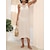 cheap Casual Dresses-Women&#039;s Plain Backless Midi Beach Dress