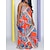 cheap Maxi Dresses-Boho Floral Maxi Slip Dress for Women
