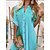 cheap Casual Dresses-Elegant Embroidered V neck Lace Dress for Women