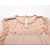 cheap Tops &amp; Blouses-Women&#039;s Shirt Blouse Pink Gray Mesh Patchwork Plain Casual Long Sleeve Round Neck Basic Regular Puff Sleeve S