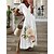 cheap Casual Dresses-Elegant Floral Print Women&#039;s Maxi Dress