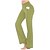 preiswerte Yogahosen &amp; Bloomers-Damen Yogahose Seitentaschen Weite Hosen Yoga Fitness Fitnesstraining Hoher Taillenbund Unten Dunkelgrau Marineblau Schwarz Elasthan Sport Sportkleidung Hochelastisch